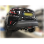 GTSPEC Système d'échappement Toyota C-HR 1.2 L/1.8 L Hybrid