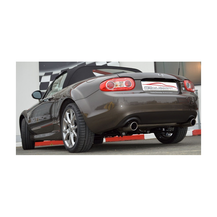 Système d'échappement Friedrich Mazda MX5 NC 1.8 L 16V/2.0 L 16V