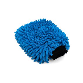 The Collection Chenille Wash Mitt Gant de toilette pétrole