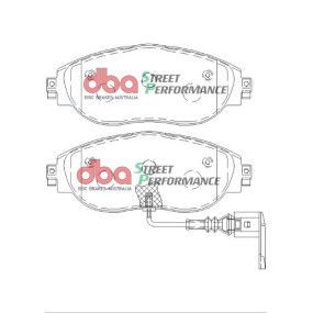 dba T2 Bremsscheiben/Beläge Vorderachse VW Golf 7 R