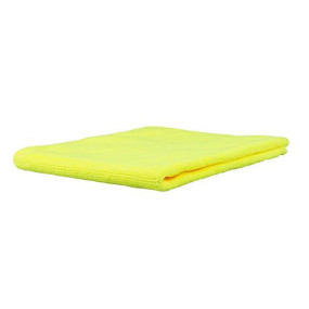 Chiffon microfibre Chemical Guys intérieur jaune 40x40cm