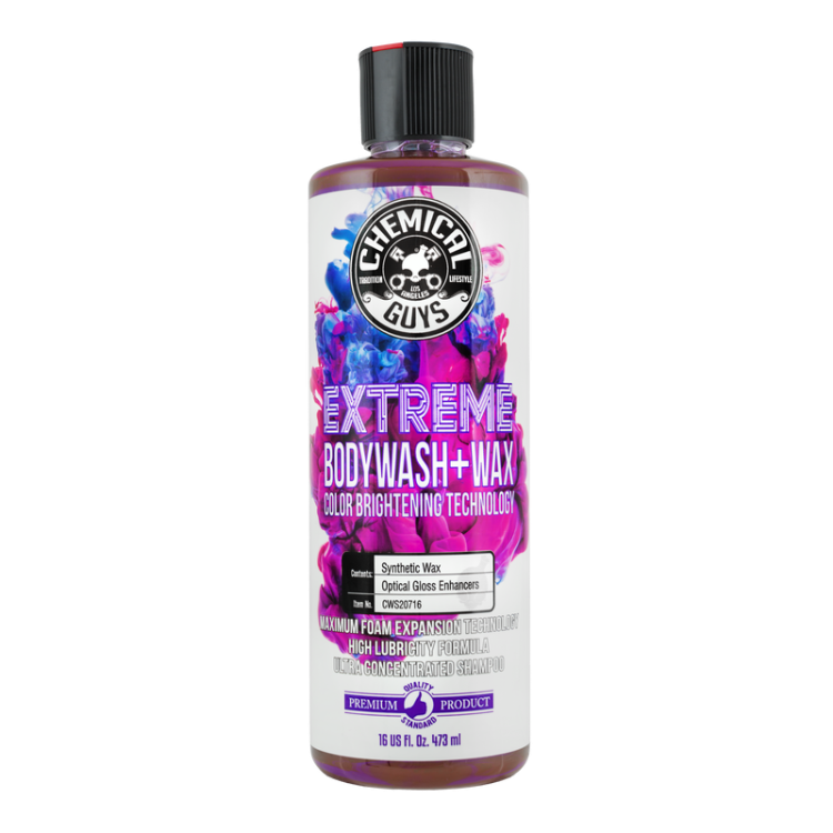 Chemical Guys Shampooing extrême nettoyant pour le corps et cire 473 ml