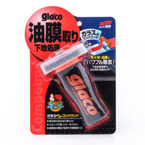 soft99 Glaco nettoyant pour vitres Glass Compound Roll On